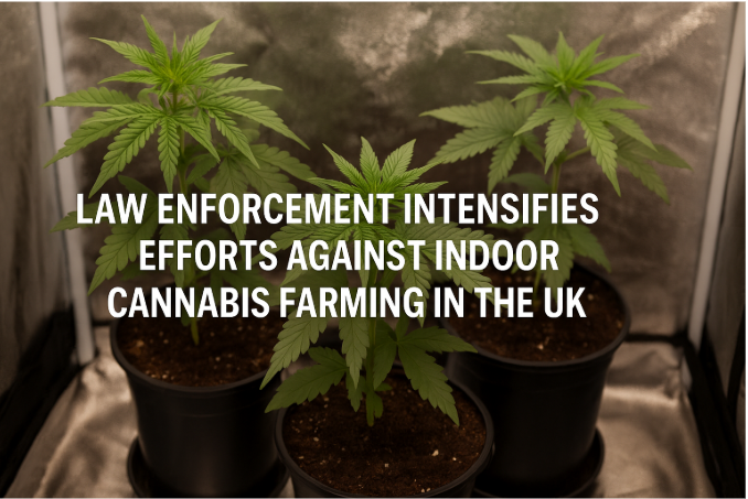 Law Enforcement Intensifies Efforts Against Indoor Cannabis Farming in the UK